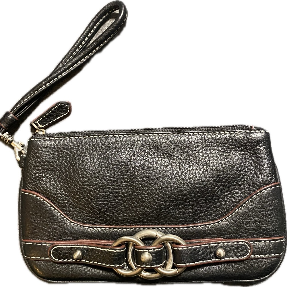 Wilson leather clutch / wallet/wristlet
